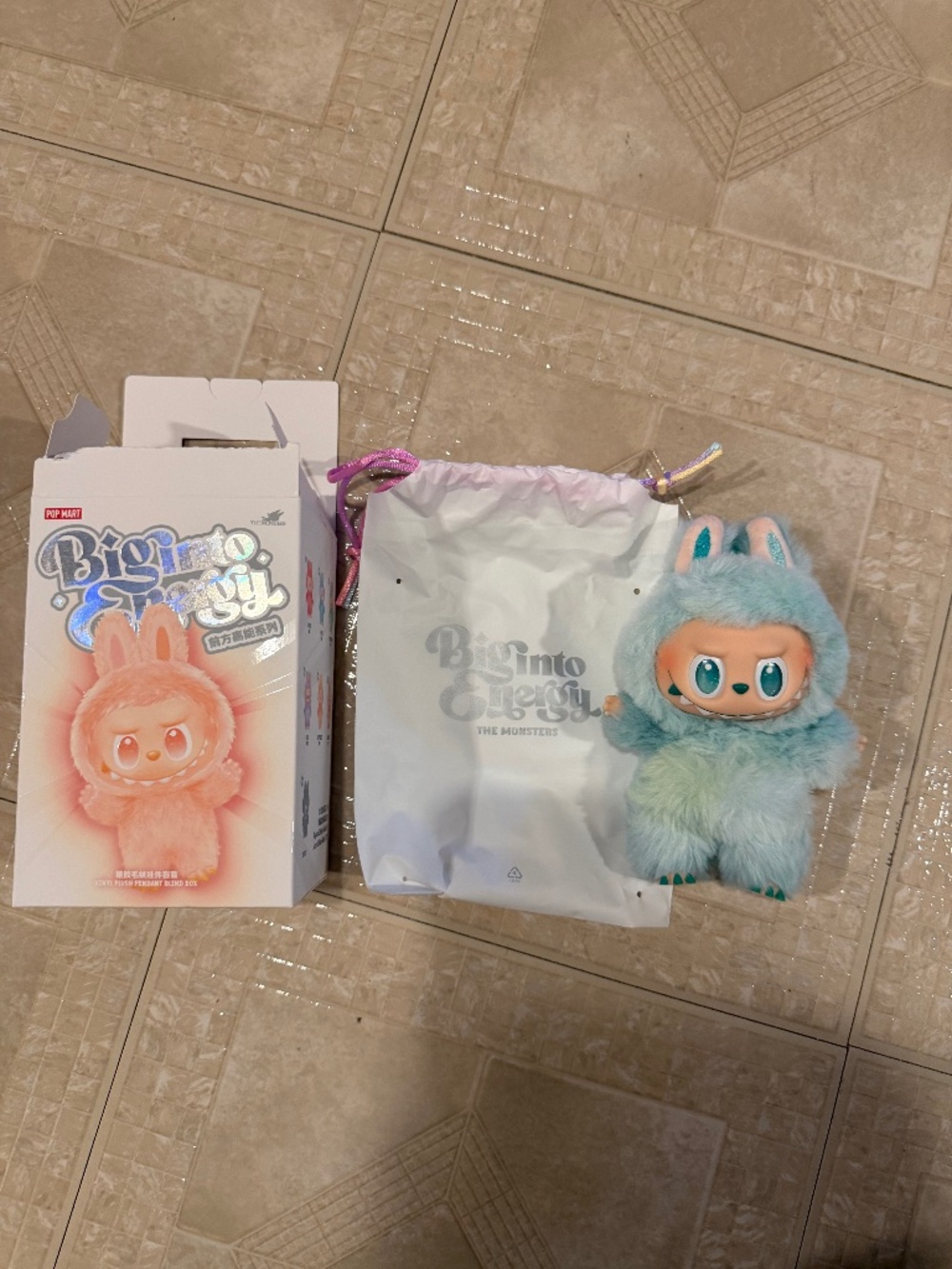 Pop Mart Big Into Energy Serenity Labubu